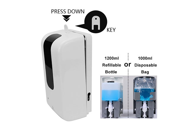 Introduction to the working principle of soap dispenser